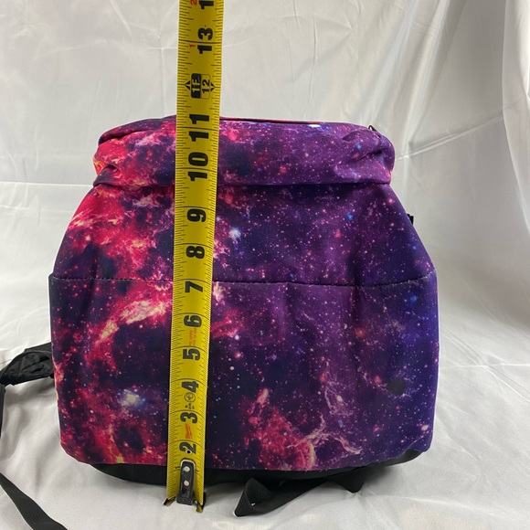Jansport backpack galaxy print pink purple - Picture 3 of 16